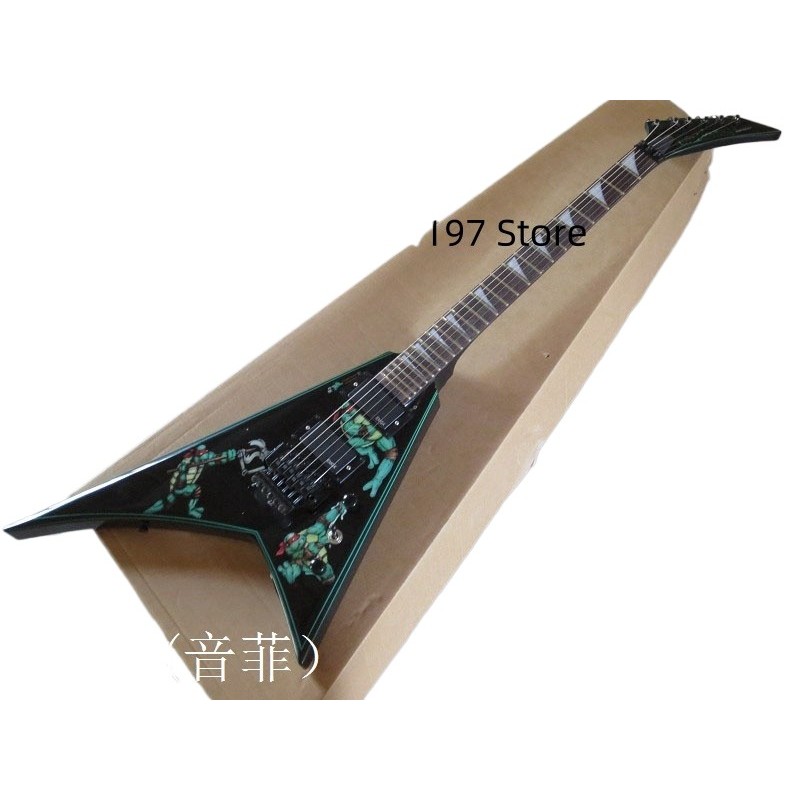 2535 days Delivey)Hot fast shipping Jackson Flying V Electric guitar MOP Fingerboard inlay Tremolo B
