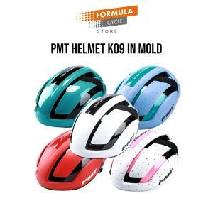HELM SEPEDA PMT K09 IN MOLD SIZE L - White