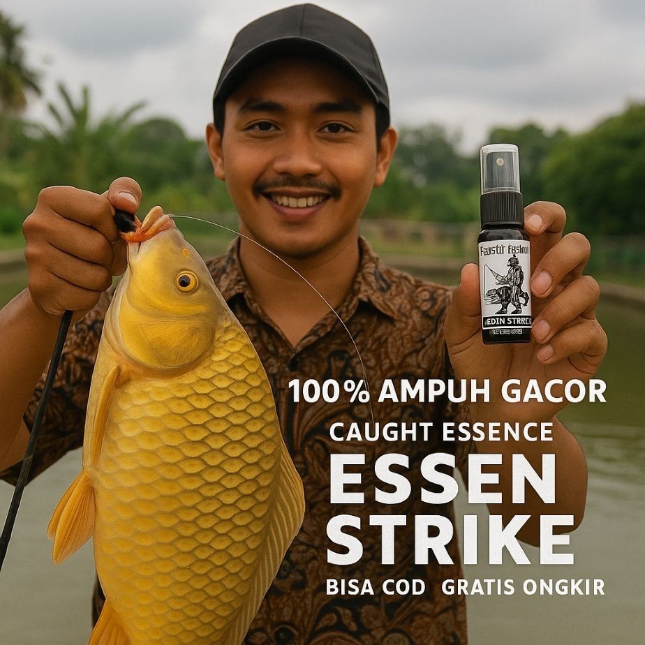 ESSEN MANCING Essen Pancingan essen ikan mas CAUGHT ESSENCE ESSEN STRIKE 20 ML SPRAY