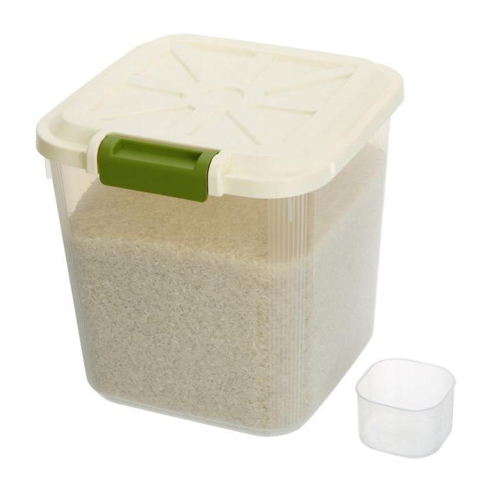 Dekoruma YAHIKO Tempat Beras 5KG / Dispenser Tempat Beras Anti Kutu