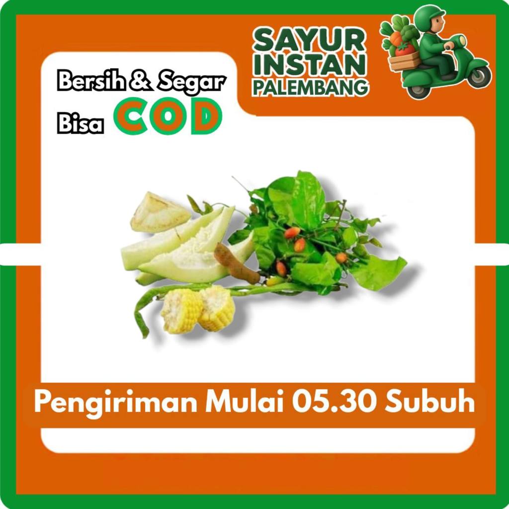 Paket Sayur Asem+Bumbu Sayur Asem - Sayur Instan Palembang