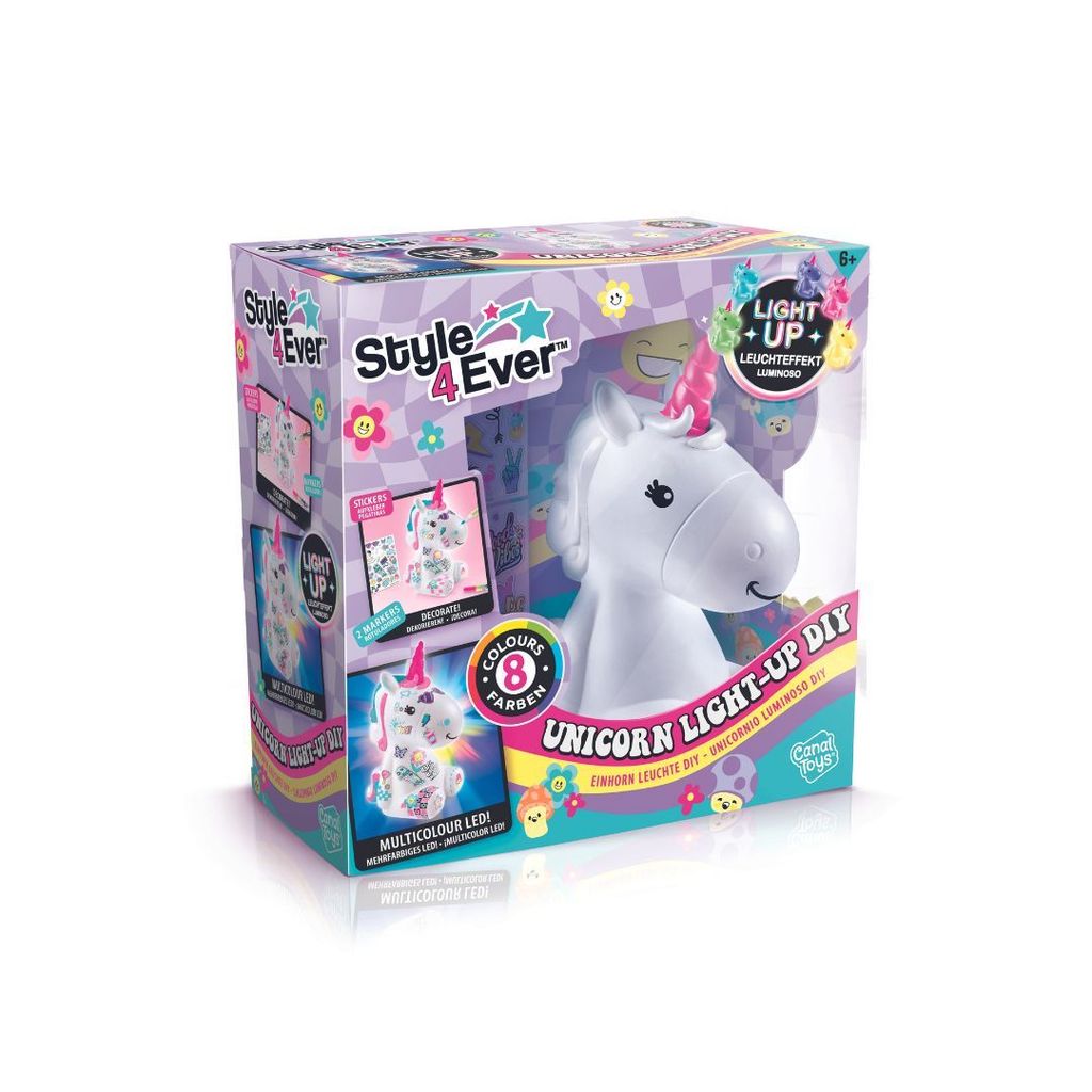 CANAL TOYS Diy Unicorn Light Up | Mainan Lampu Unicorn Anak | Mainan Anak-Anak