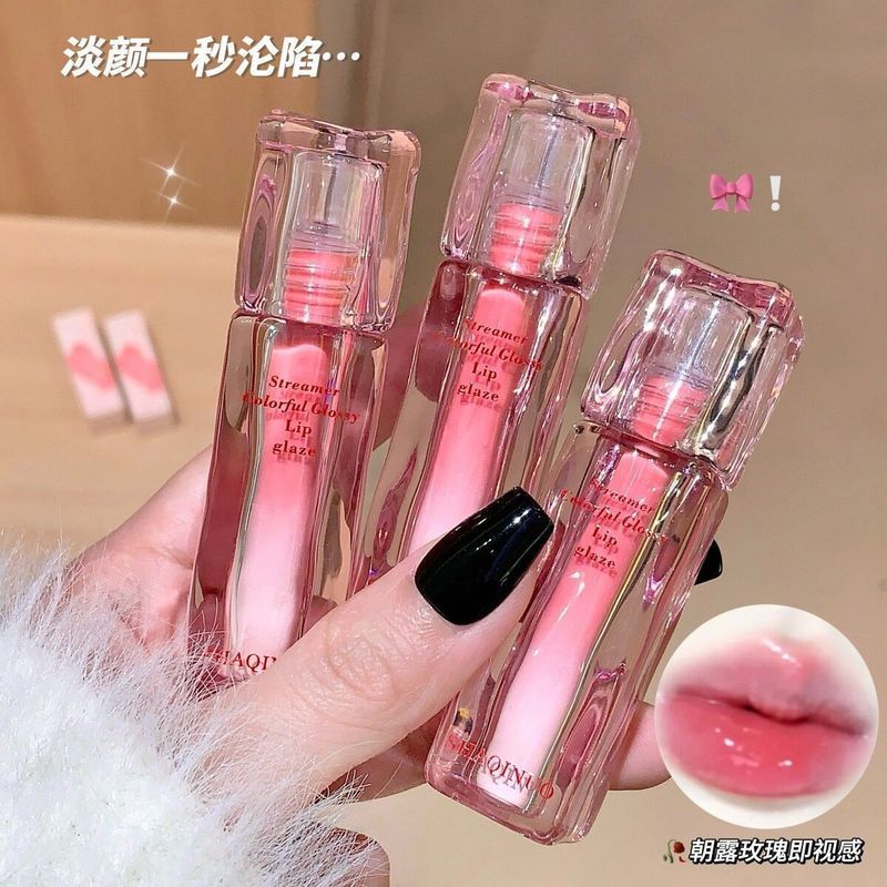Lip gloss Mirror water glass lip moisturizing long-lasting lipstick