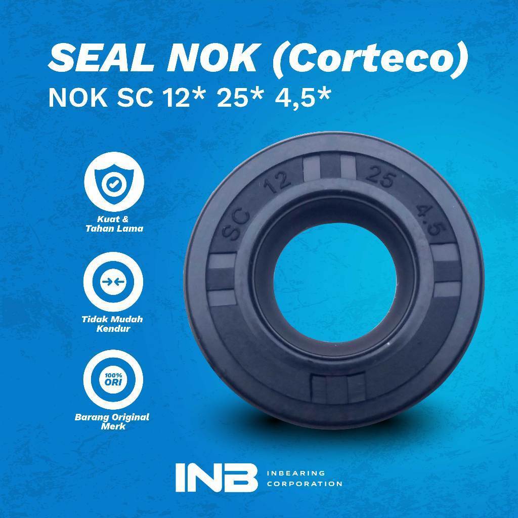 Seal Sc 12 25 4.5 Nok Seal Mesin Pompa Air SubmerSible INB Original Harga per 10pcs