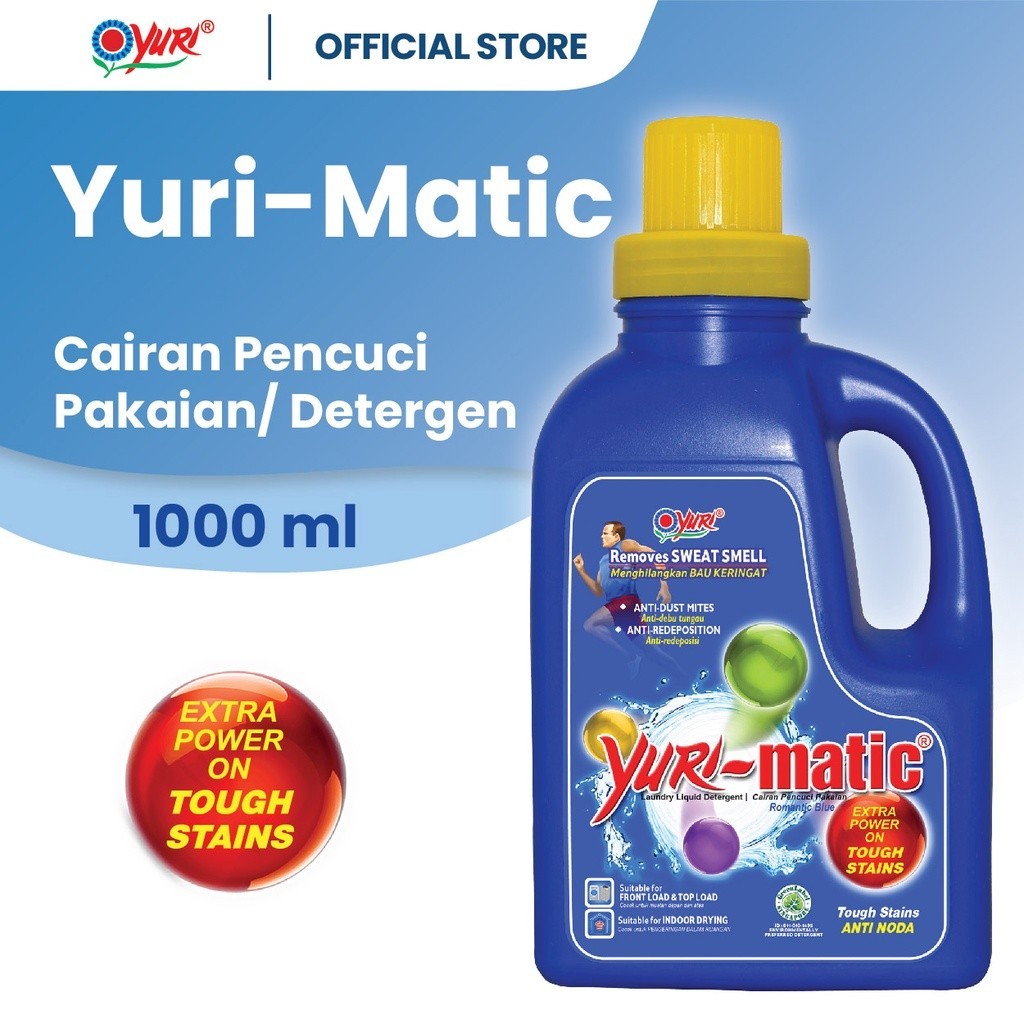 Yuri Matic Deterjen Pakaian 1 kg