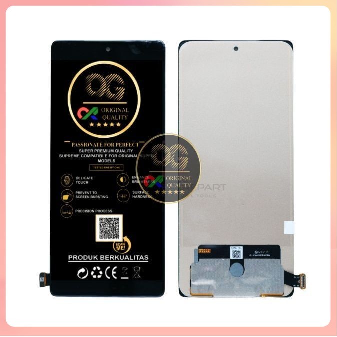 ORI LCD INFINIX NOTE 40 4G / X6853 / GT 20 PRO / X6871 FULLSET OG SUPER