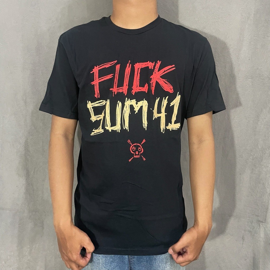 ORI T Shirt Band Official SUM 41 - TOUR '24 F*CK SUM 41 Original