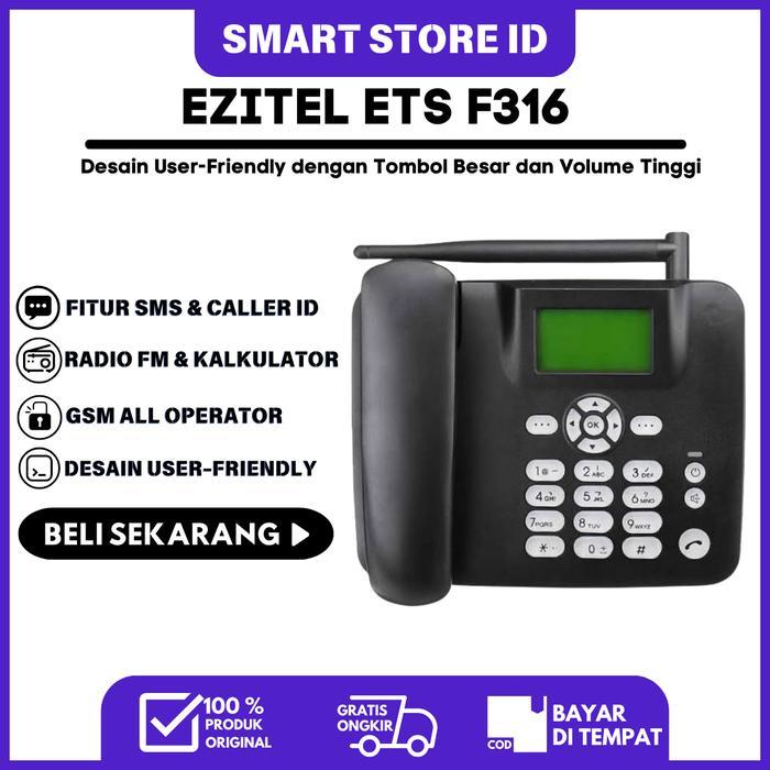FWP GSM Huawei F316 Telephone Rumah GSM Huawei-ZTE Garansi 1 Tahun