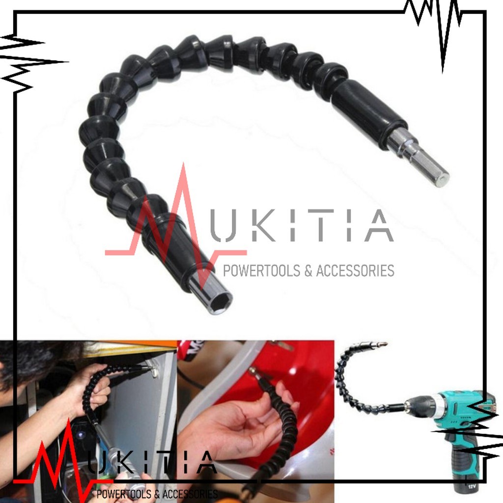 (MURAH) Sambungan Bor Fleksibel - Mata Obeng Bor Fleksibel untuk Semua Jenis Bor