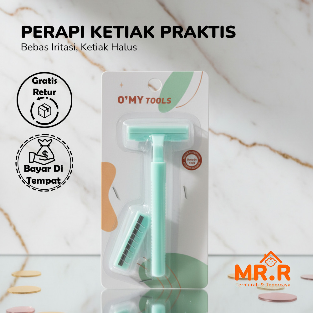 Alat Cukur Ketiak Mini Praktis Alat Cukur Ketiak Portable Anti Iritasi Alat Cukur Praktis Ringan + R