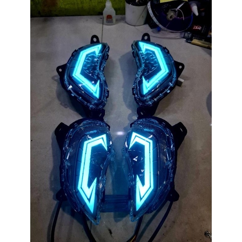 sen scoopy lazy / lampu sen scoopy custom / reflektor sen scoopy