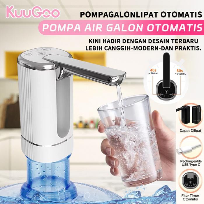 New TEKNO KUUGOO Pompa Galon Otomatis A-901 Pompa air galon listrik pompa air minum dispenser air ga