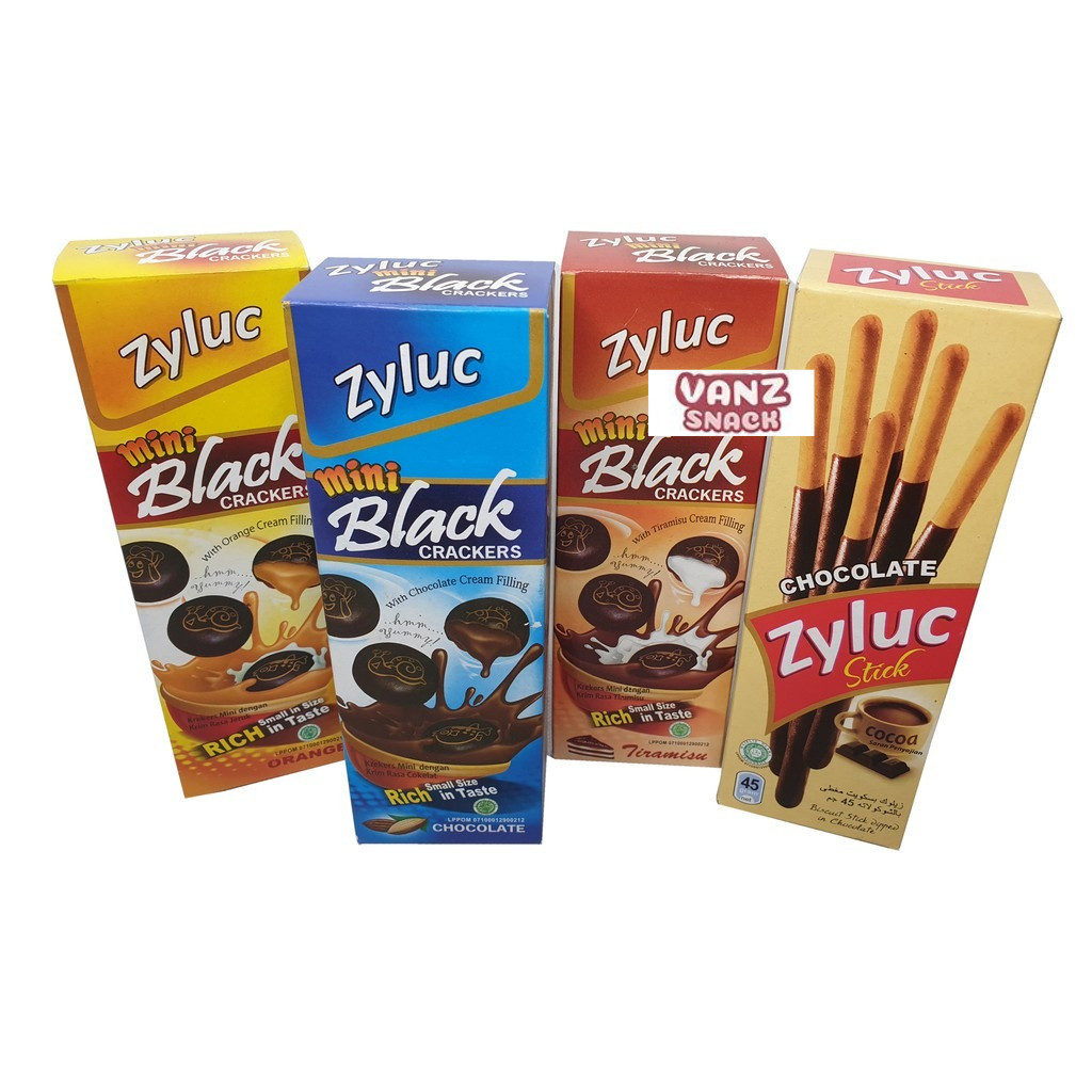 Zyluc Biskuit Mini Black 35 gr