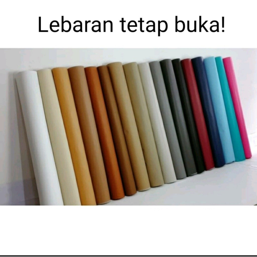 AST - Kain Meteran Kulit Sintetis Motif Jeruk