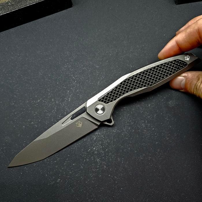 SHIROGOROV F95NL Folding Knife D2 Blade Liner Lock EDC