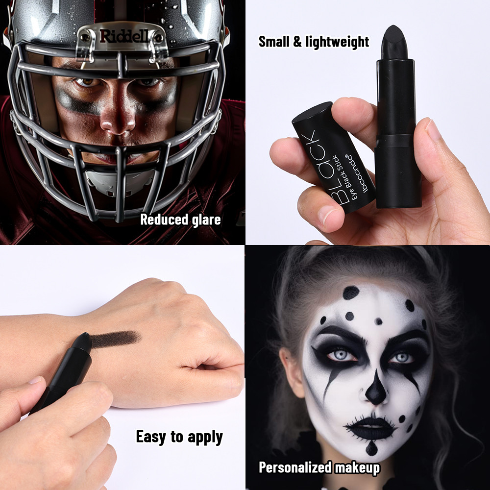 Lipstik Matte Beludru Tahan Lama 24 Jam, Lipstik Hitam Matte Tahan Air Tahan Air, Lipstik Halloween