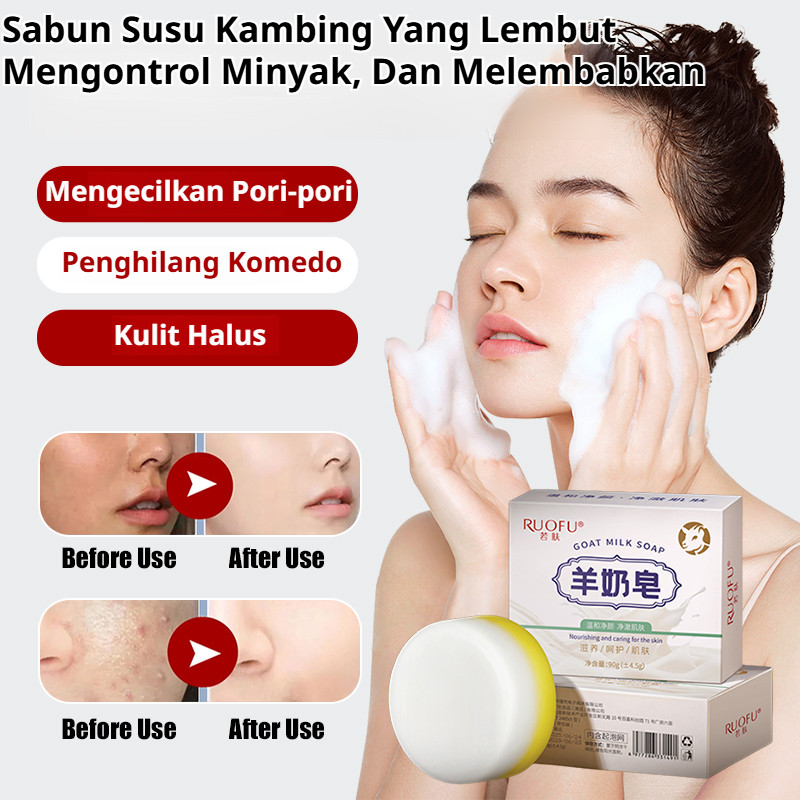[Sabun Alami Melembapkan & Anti Kutu]Sabun Tangan Susu Kambing Alami / Melembabkan Kulit / Pembersih
