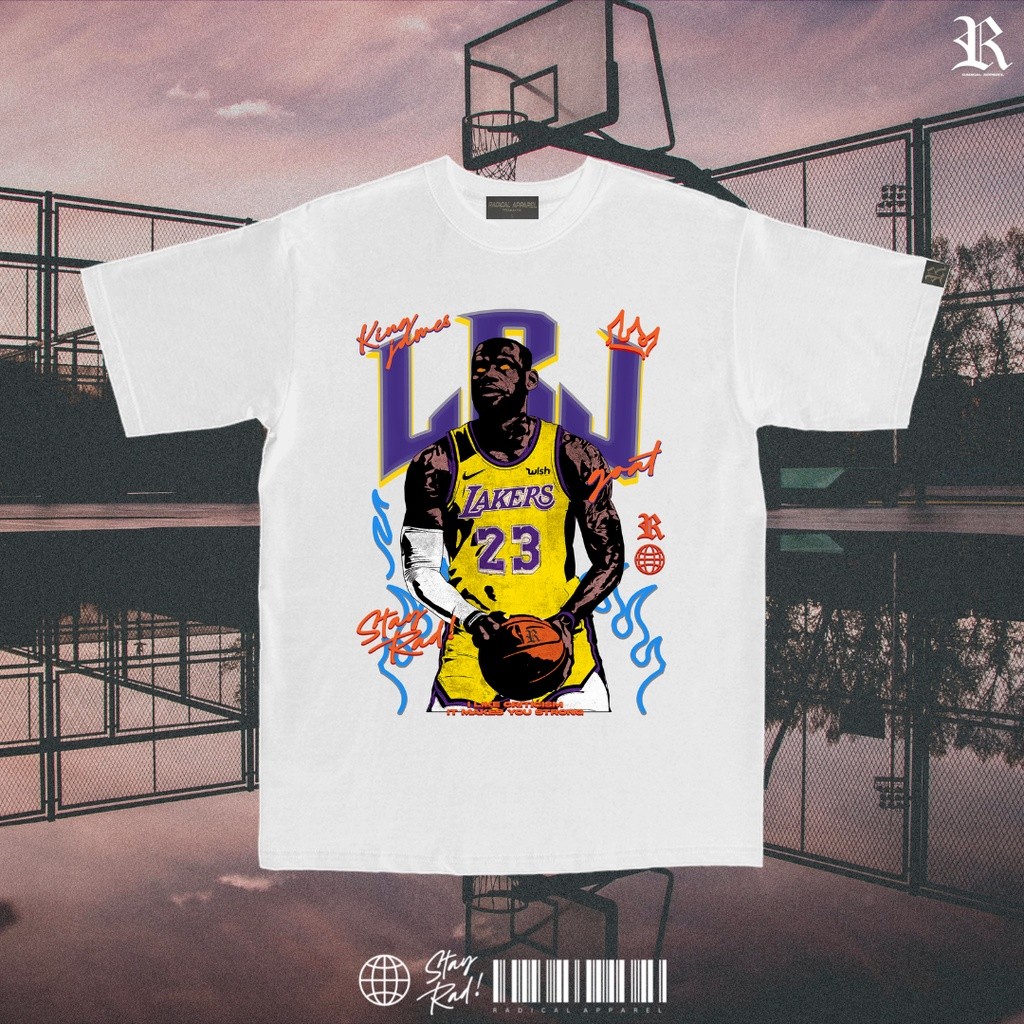 LBJ V3 GOAT LEBRON BOOTLEG TSHIRT LAKERS NBA SHIRT HYPEBEAST STREETWEAR OVERSIZED SHIRT | RADAPP