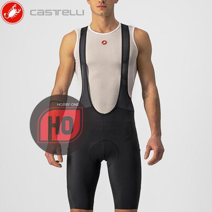 CASTELLI UNLIMITED BIBSHORT MEN BLACK - Bib Short
