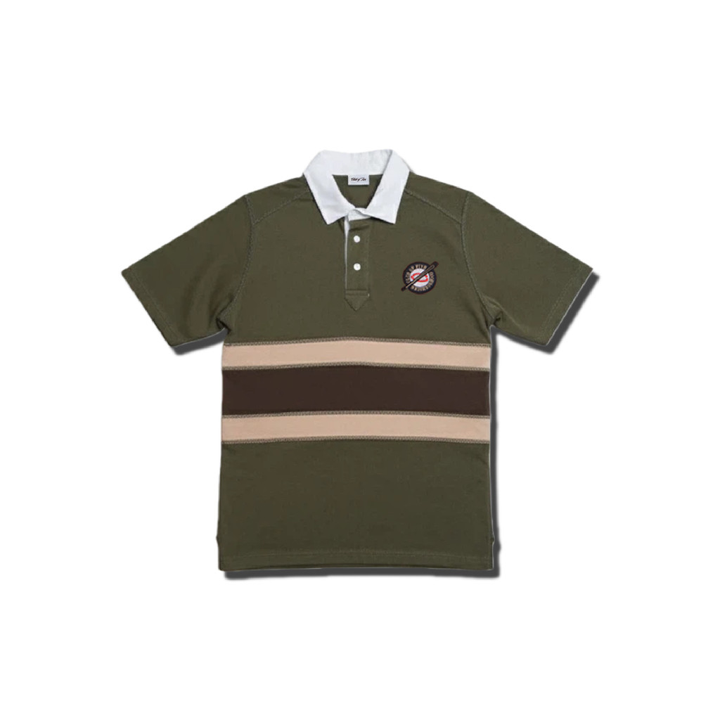 Neighborhood Military Green Rugby Shirt