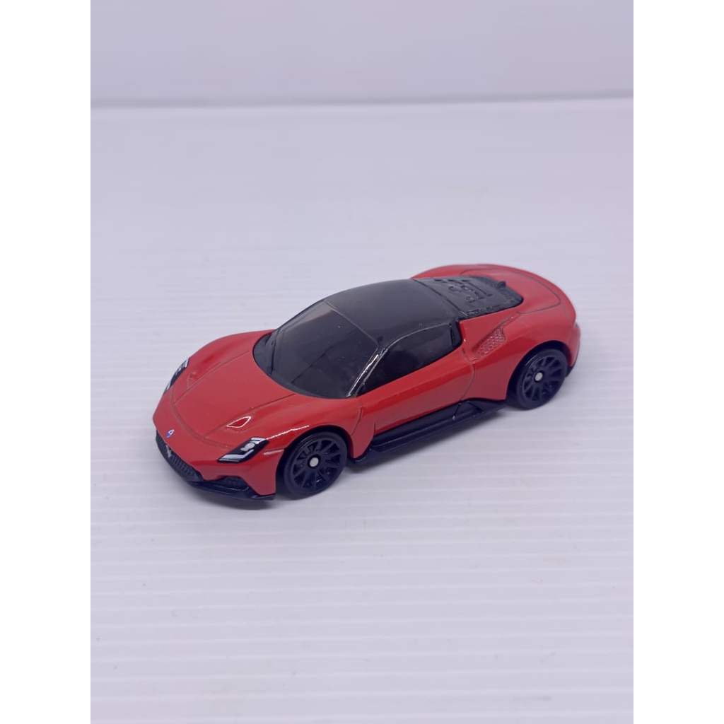 Hot Wheels Mattel Brick Shop Maserati MC20 Merah Loose