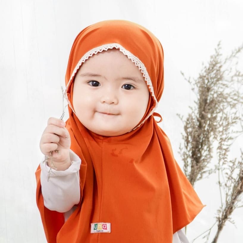 HIJAB/BERGO MARIYAM ANAK RENDA/Jilbab Instan Maryam Anak Renda Kepala