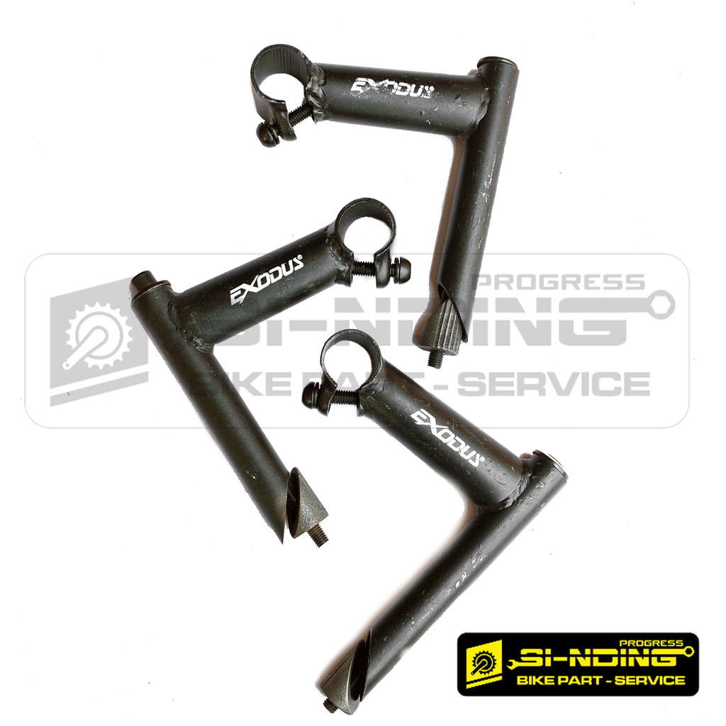 Stem Handlebar Exodus Ancer Stang Sepeda Federal MTB Hitam