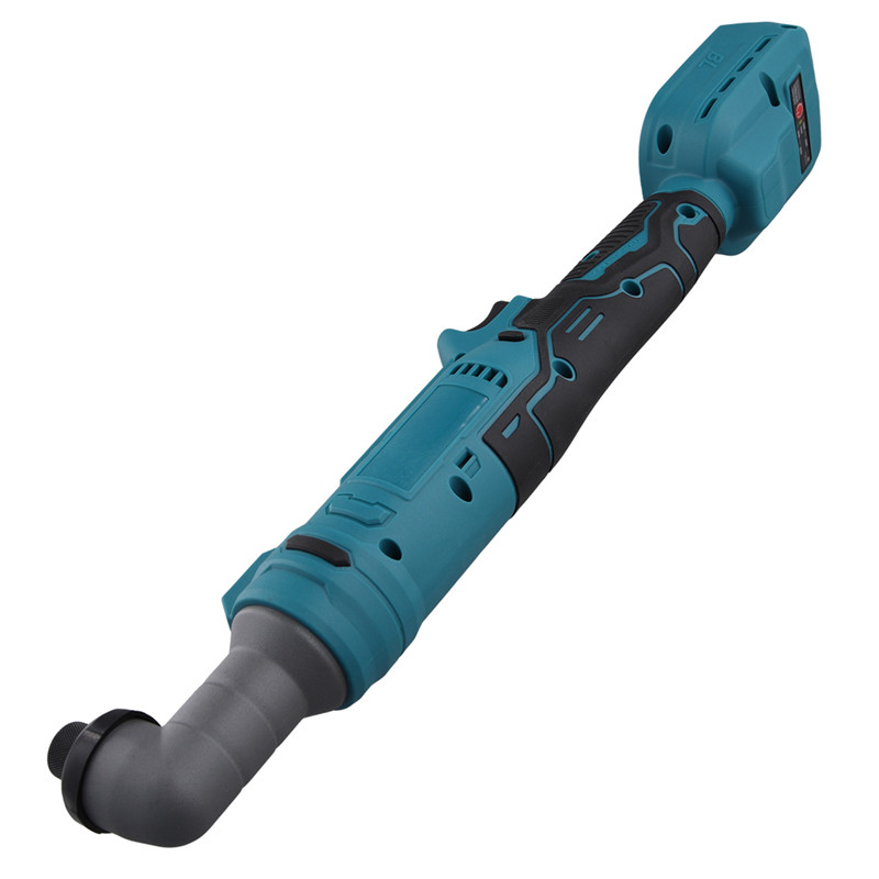Cordless Impact Wrench  Brushless 90 Degree Right Angle Small Electric Ratchet Wrench 14 Collet  For