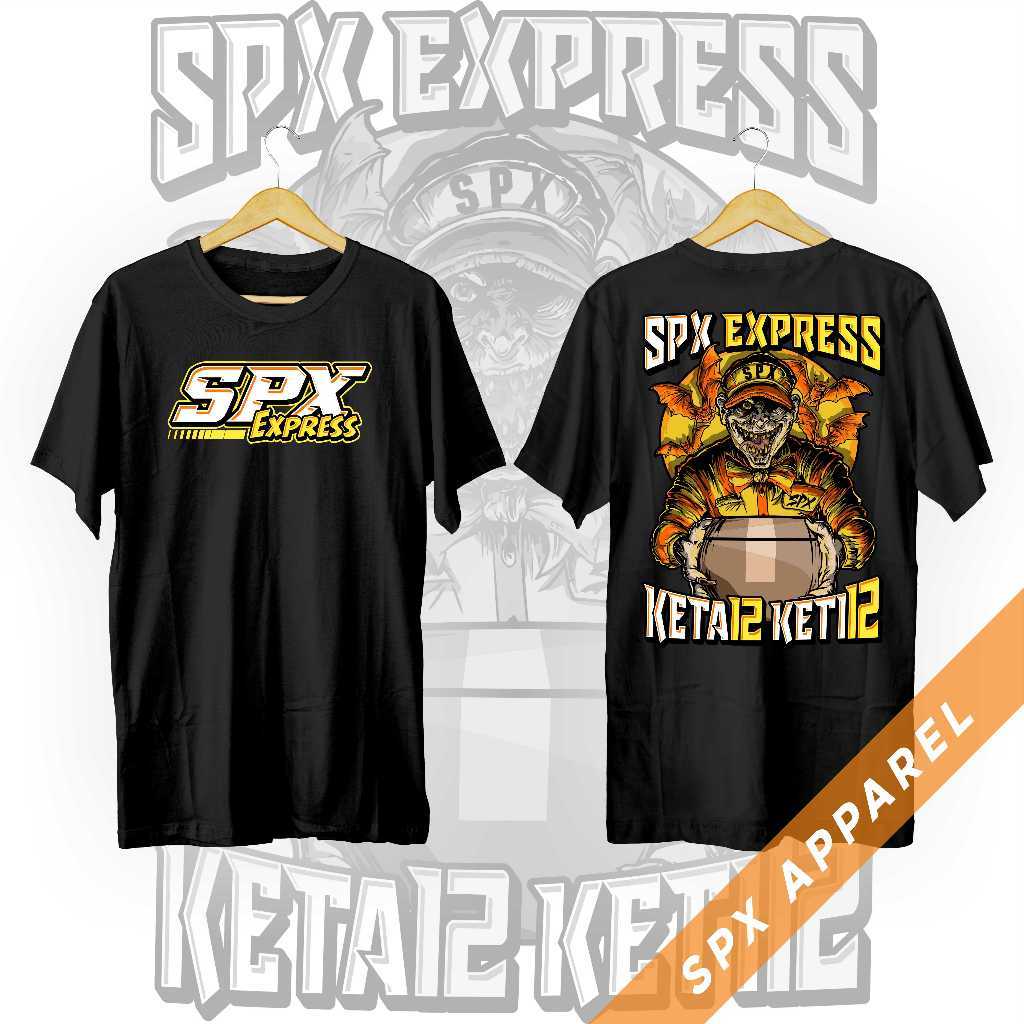Kaos Kurir SPX Express 12.12 Katun Combed Unisex