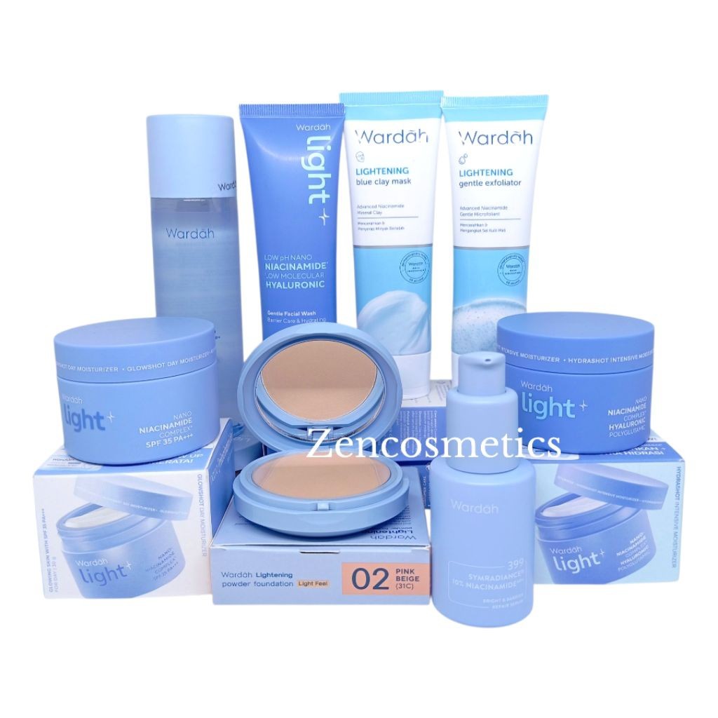 Wardah Paket Lightening Series Seserahan/ Paket Wardah Original Lengkap/ Paket Kosmetik Lamaran