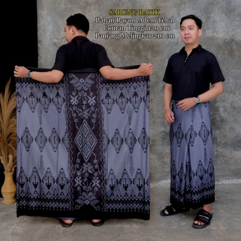 Sarung Pria Dewasa Premium Quality Motif Batik Keren
