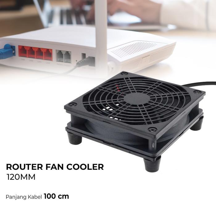 (Tech Hub ID) Cooling Fan Wifi Router Tv Box Kipas Pendingin USB