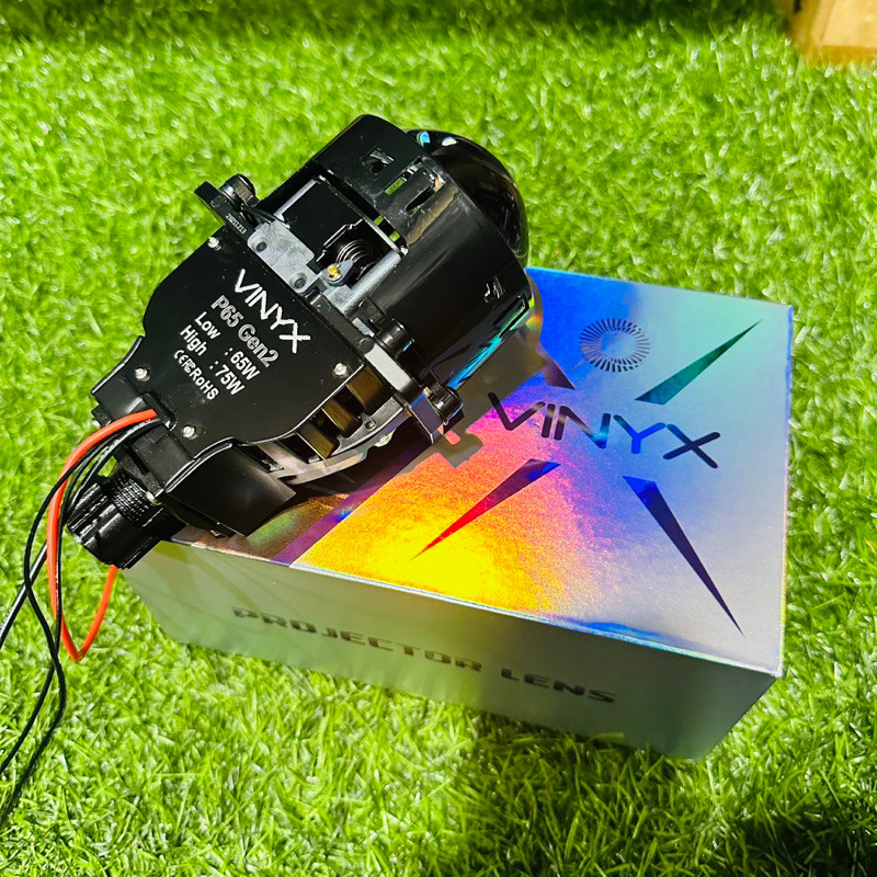 RJ Projector Biled Vinyx P70 P60 3in 70W&60W Aluminium