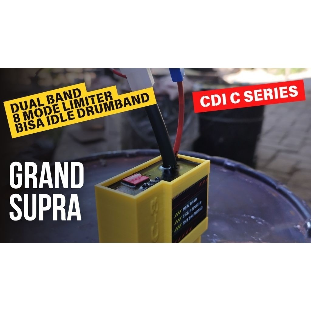 CDI C SERIES GRAND,SUPRA VERSI DC 8 STEP LIMITER,DUAL BAND BISA IDLE DRUMBAND