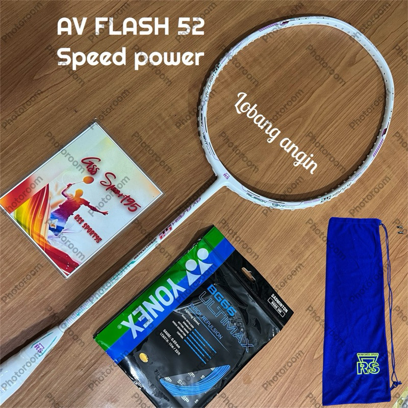 Raket Badminton RS AV Flash 52 Nano Carbon