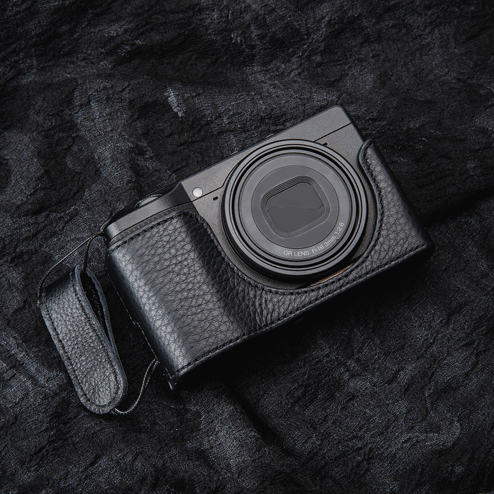 GR4 Half Case Box Cover Protector for Ricoh GRIV Case GRIV Vintage Genuine Leather Half-Wrap Case GR