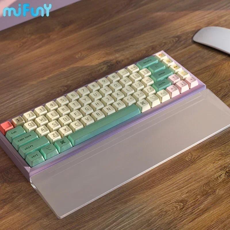 Acrylic Palm Rest Frosted  Wrist Rest Custom Original Hand Mat for Ergonomic 60/75/87/98/104key Mean