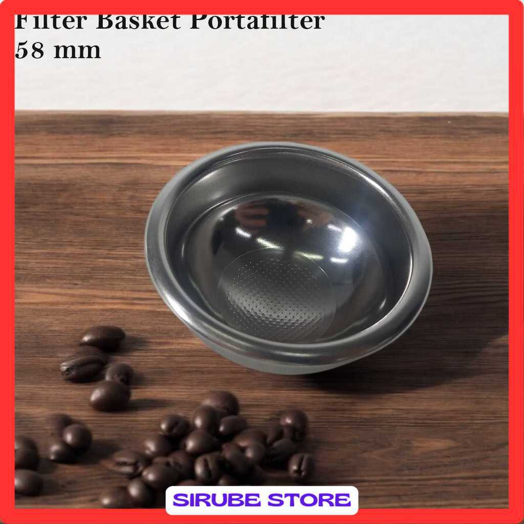 Filter Basket Portafilter Spherical Coffee Bowl 58mm 1 Cup - DWL-52P