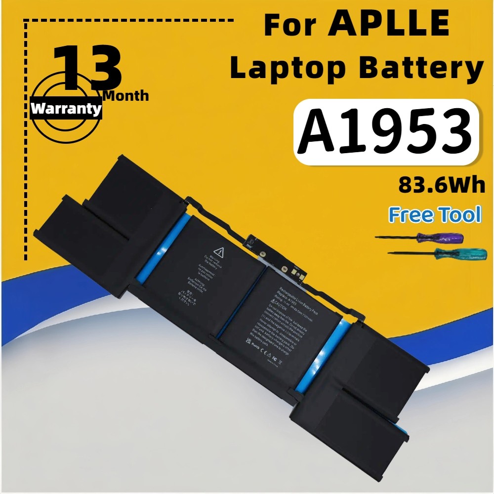 FRLESUI A1953 Replaceme Battery for Apple MacBook Pro 15" A1990 toubar 2018 2019 EMC 3215 MC3359 MR9