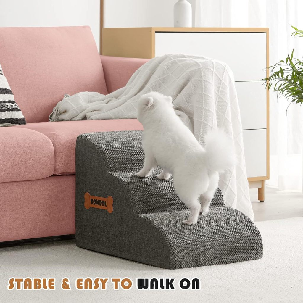 Pet Staircase Steps, Small Pet Bunk Bed, Small Sofa, Ladder, Ladder, Climb, High Slope, Non-slip Pet