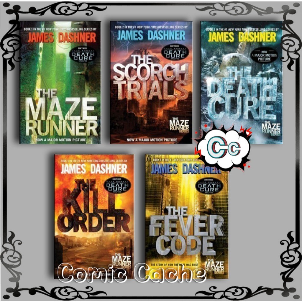 The Maze Runner series - James Dashner (English) - Comic Cache plus