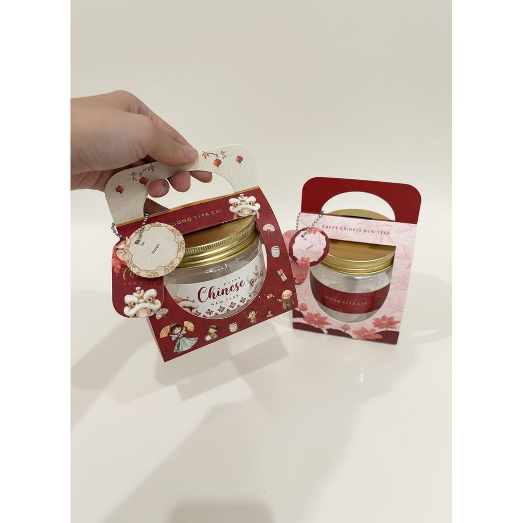 10 Set Box Jinjing Imlek Toples 400 600 800 MuDan Wei Chinese New Year Hampers