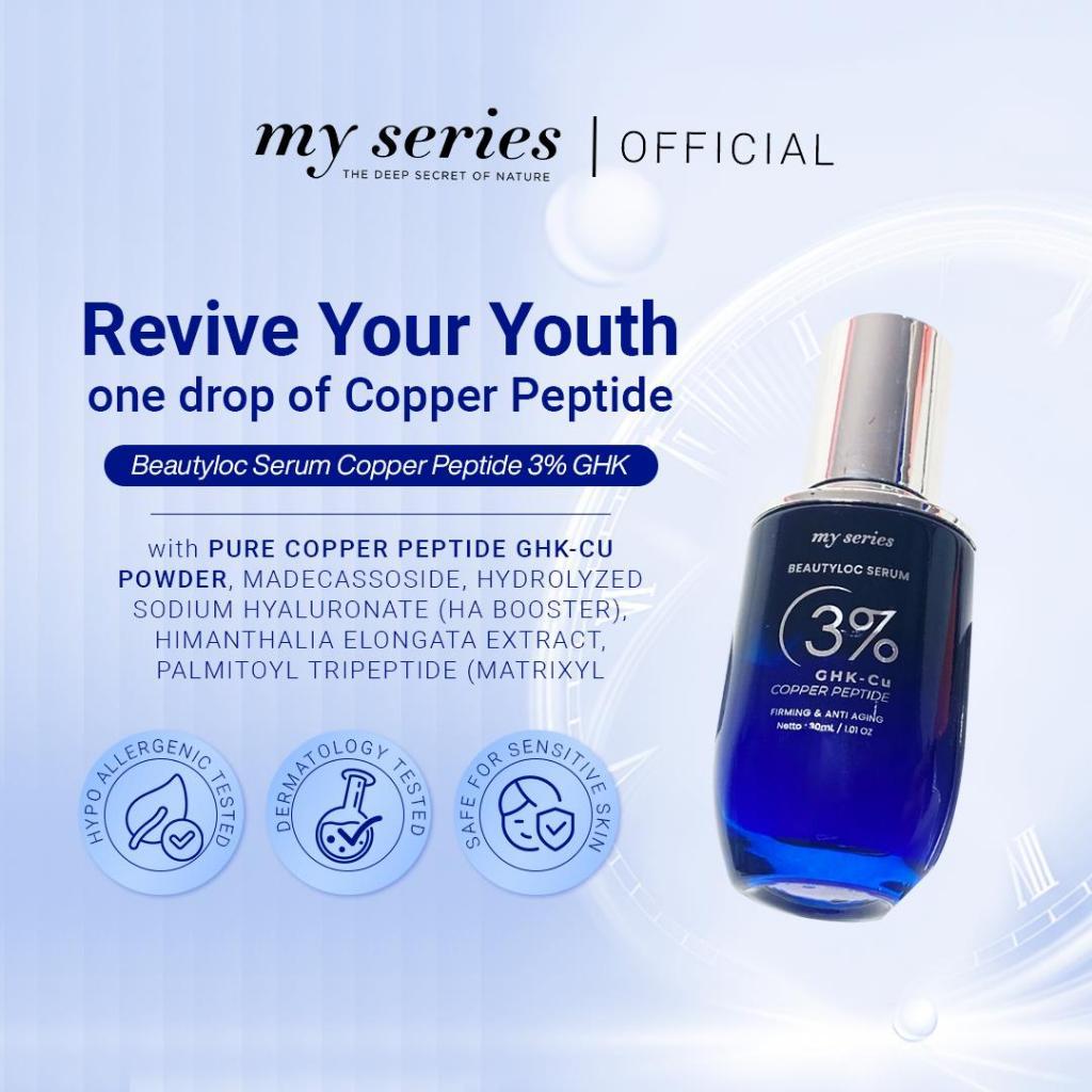 MY SERIES BEAUTYLOC SERUM 3% GHK-CU COPPER PEPTIDE NEW FORMULA