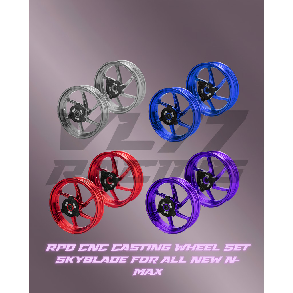 RPD Velg Set CNC Skyblade NMax 300/350 Ring 13