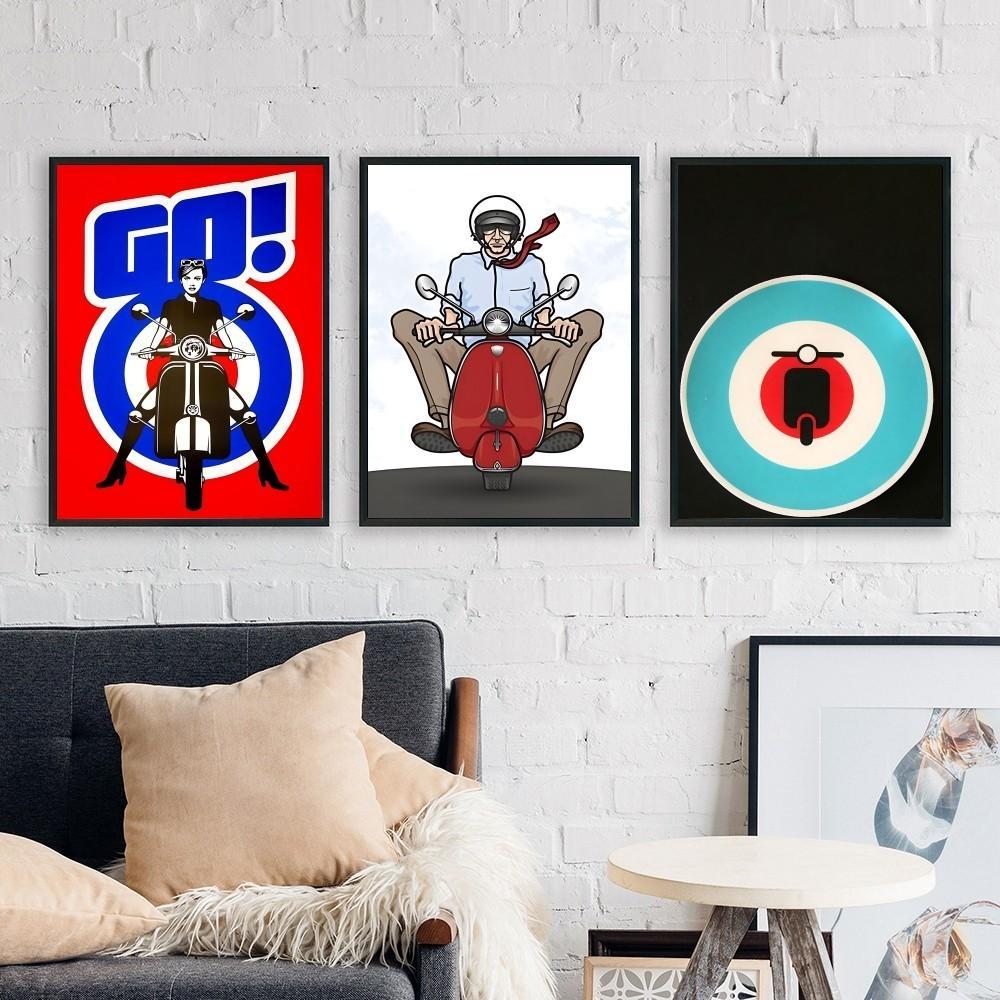 Poster kayu dekorasi hiasan dinding aesthetic kamar wanita/cowok pajangan ruang tamu wallpaper Hiasa