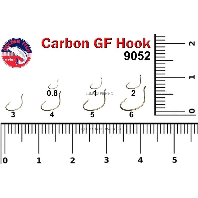 Kail Golden Fish Neo Carbon 9052 Coklat Keemasan