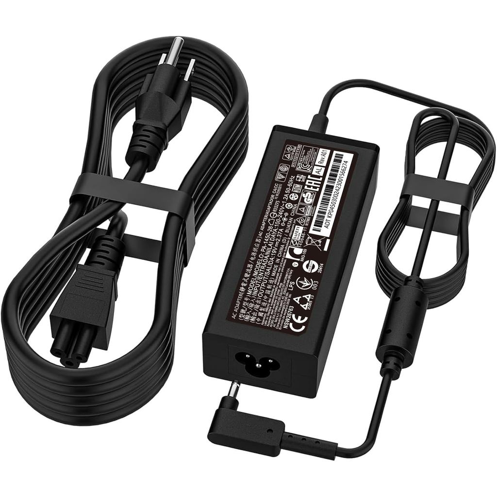 45W 19V 237A 30*11mm AC Laptop Power Adapter Charger For Acer Aspire 1 3 5 N20C5 N23C3 N19H1 N23H1 A