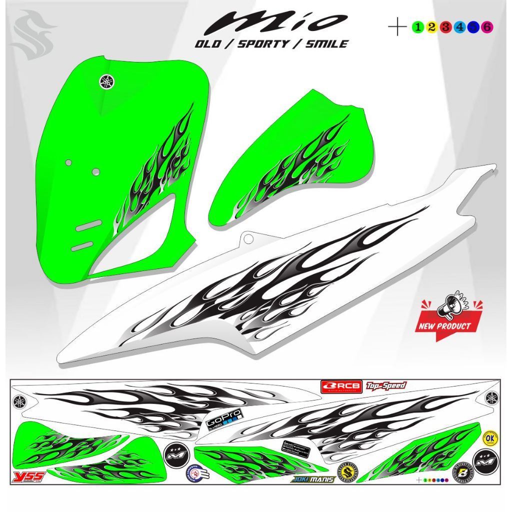 LIS STRIPING STRIPING MOTOR MIO OLD MIO SMILE MIO SPORTY