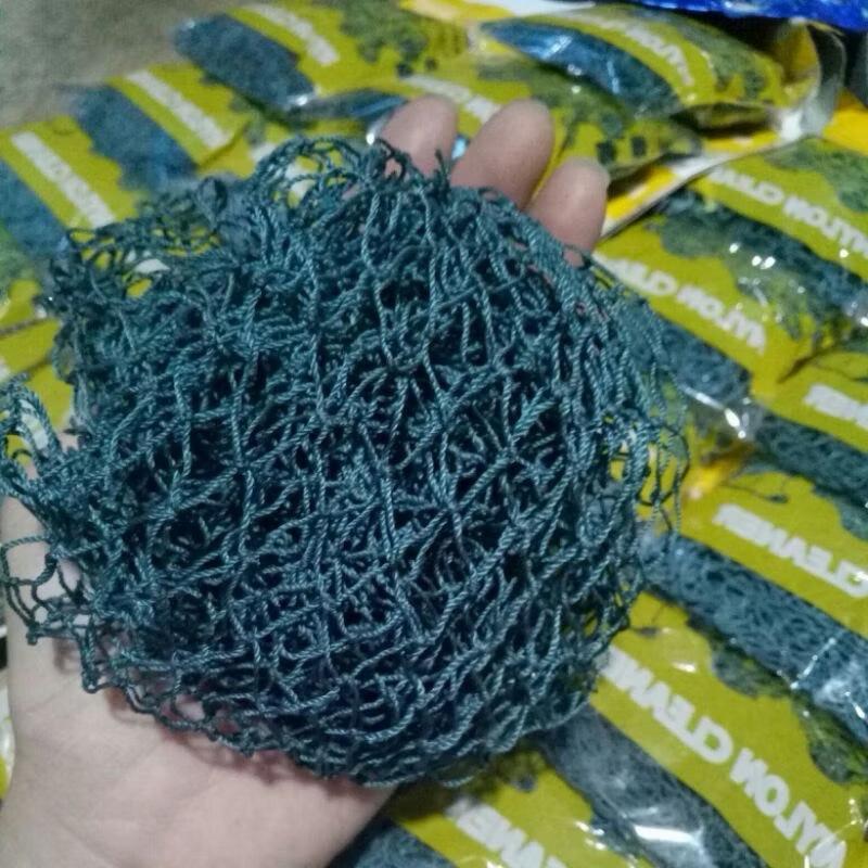 [PB] Gosok Jala Kecil Gosok Jaring Warna Hijau Gosok Panci Alat Cuci Piring Dapur Membersihkan Noda 