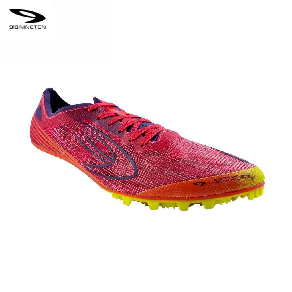 910 Nineten Haze Infinity Sprint Sepatu Lari - Magenta/Ungu/Lime